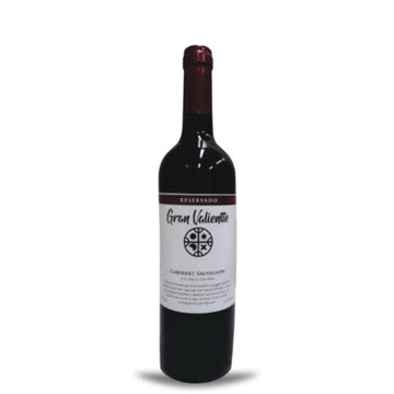 Vinho Tinto Seco Chileno Reservado Cabernet Sauvignon 750Ml Gran Valientte